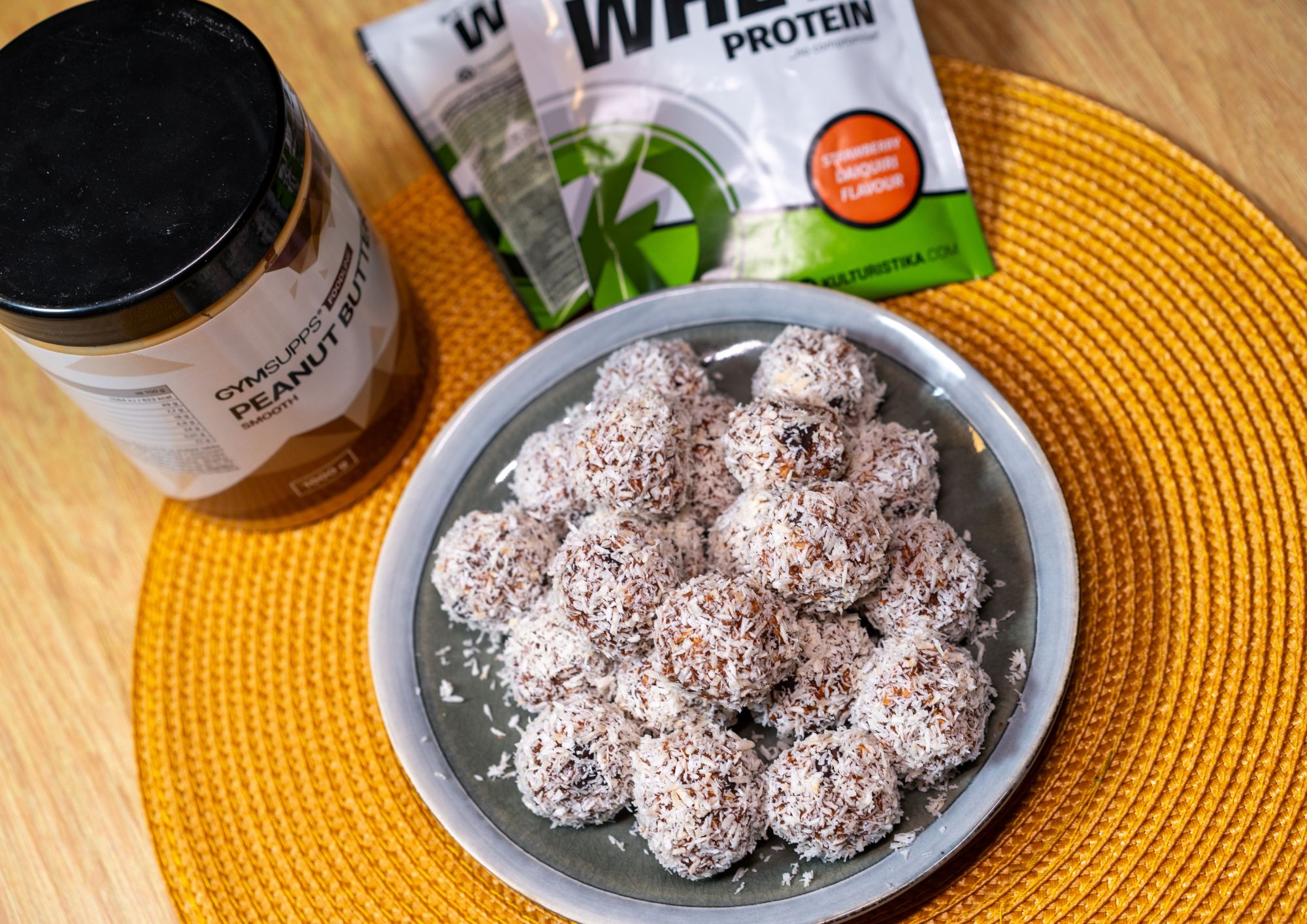 Recept na proteinové kuličky